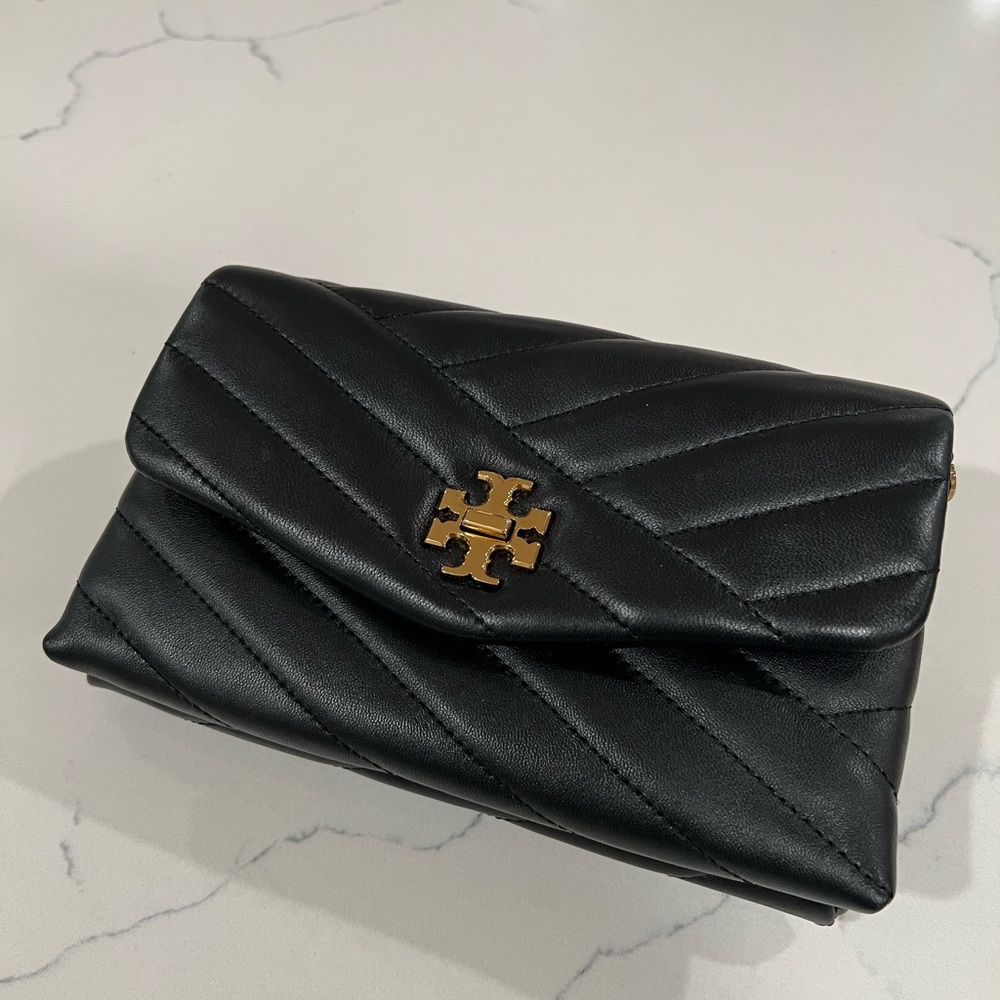 Tory Burch Quilted Black Crossbody Bag